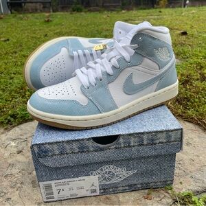 Nike Air Jordan 1 Mid Denim Women’s